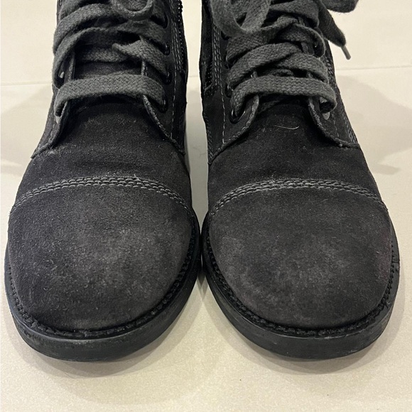 CHANEL Black Combat & Moto Boots - Picture 7 of 11